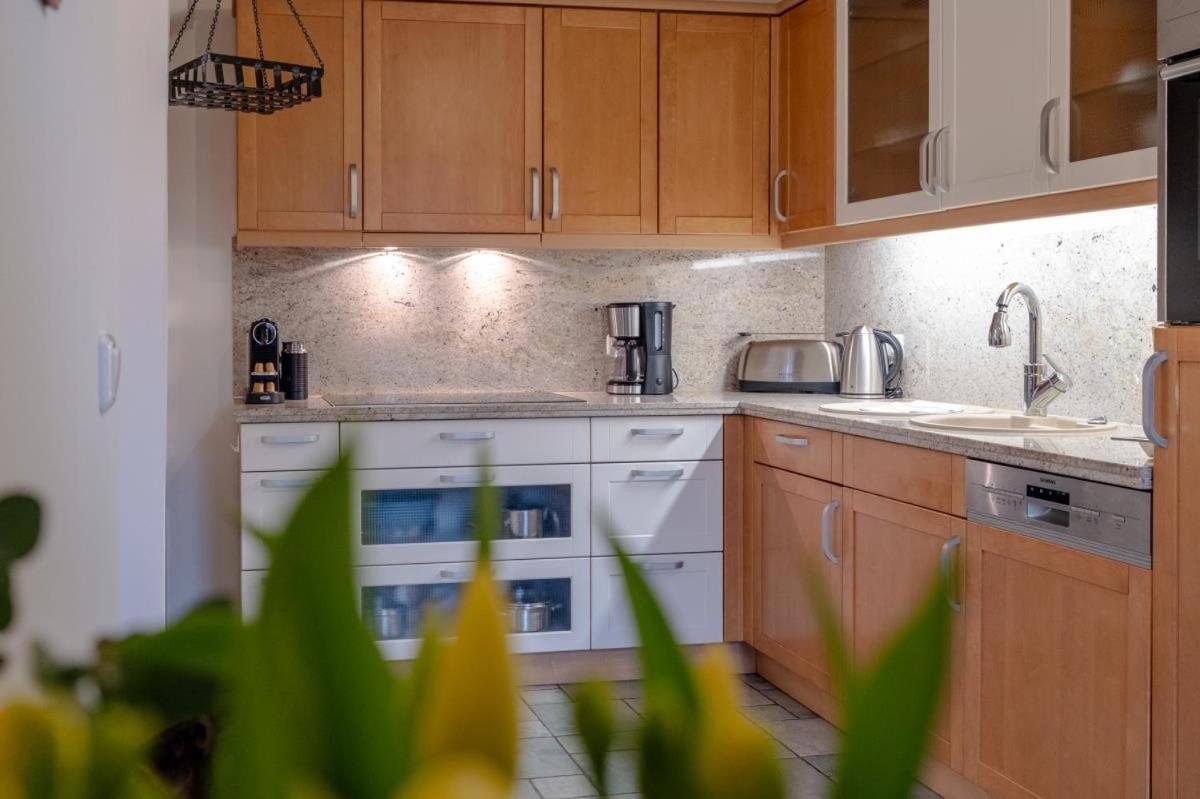Apartmenthaus Brunnenhof Papstdorf Екстериор снимка