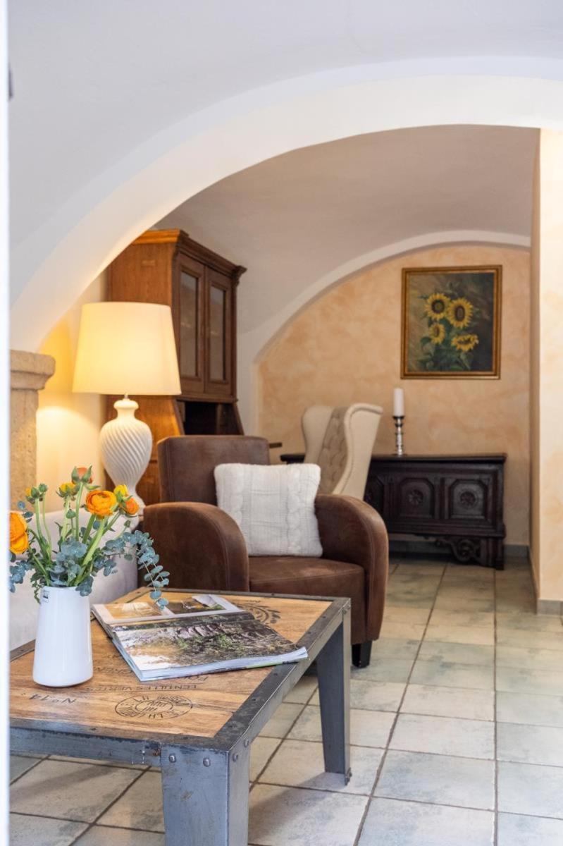 Apartmenthaus Brunnenhof Papstdorf Екстериор снимка