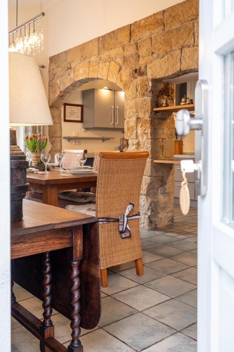 Apartmenthaus Brunnenhof Papstdorf Екстериор снимка
